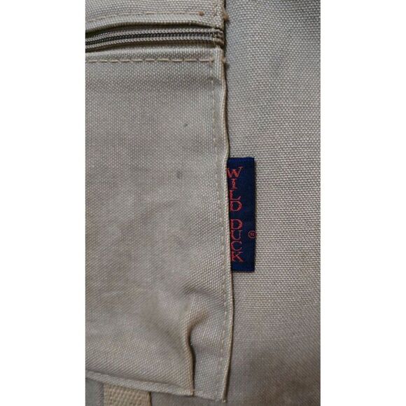 Vintage Wild Duck Canvas Shoulder/Hand Bag laptop bag office briefcase - Picture 2 of 9